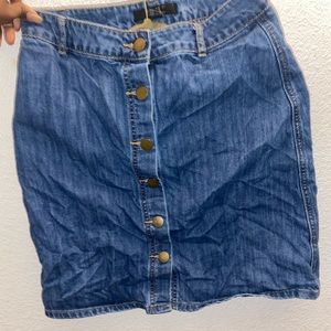 Blue Jean Skirt